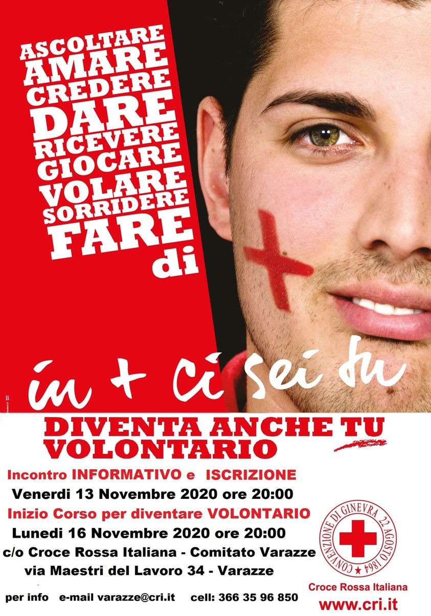 Corso per volontari CRI Varazze