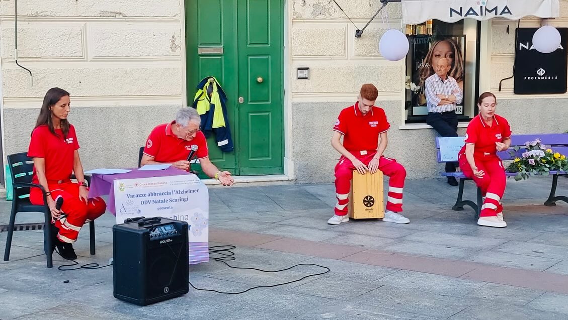 Croce Rossa Giornata Abbraccia Alzheimer